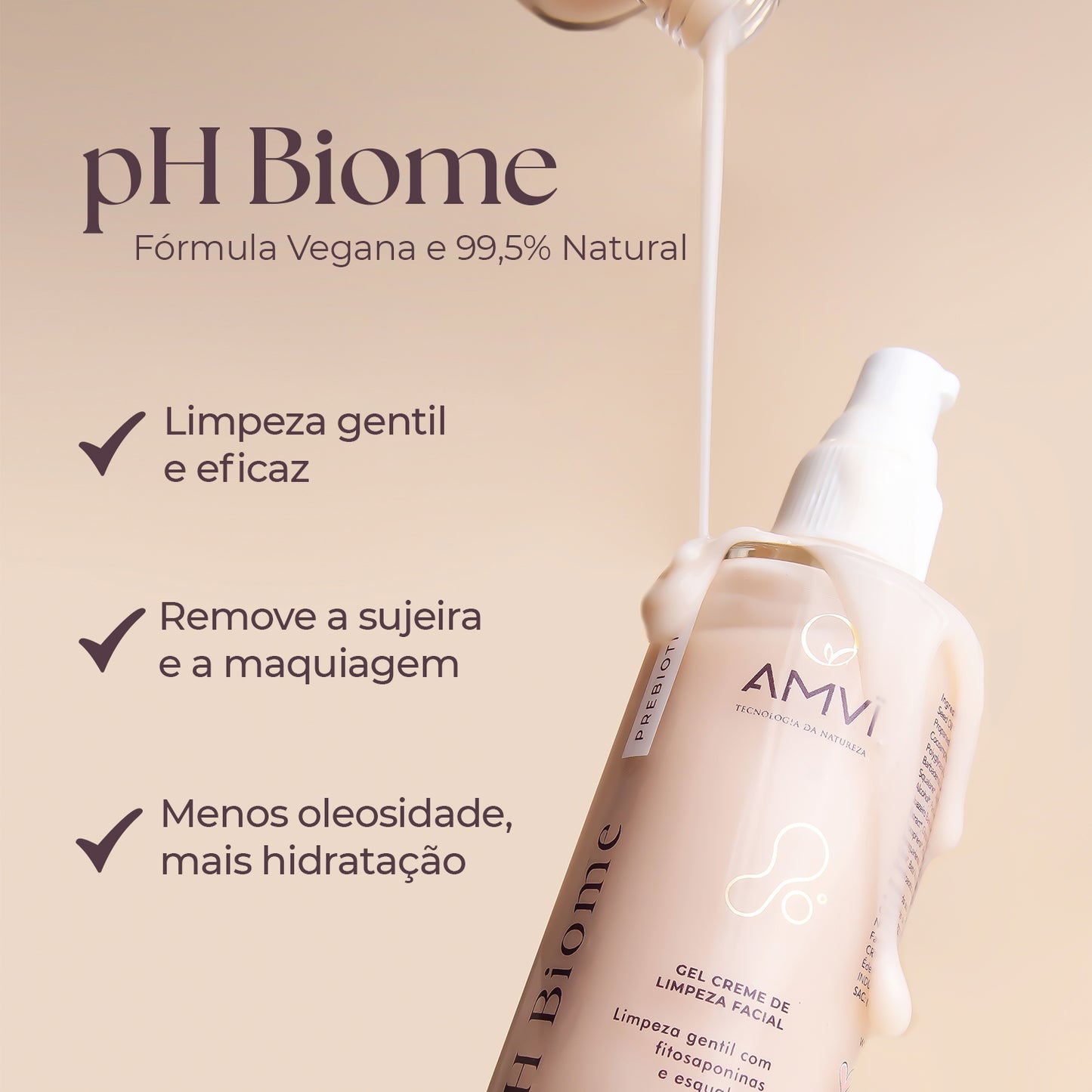 Gel de Limpeza Facial Natural pH Biome